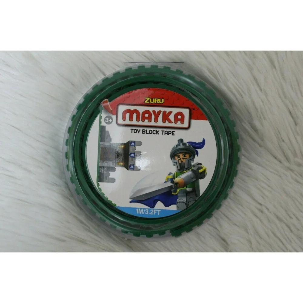 ZURU MAYKA Toy Block Tape 1m/3.2 ft. Lot of 4